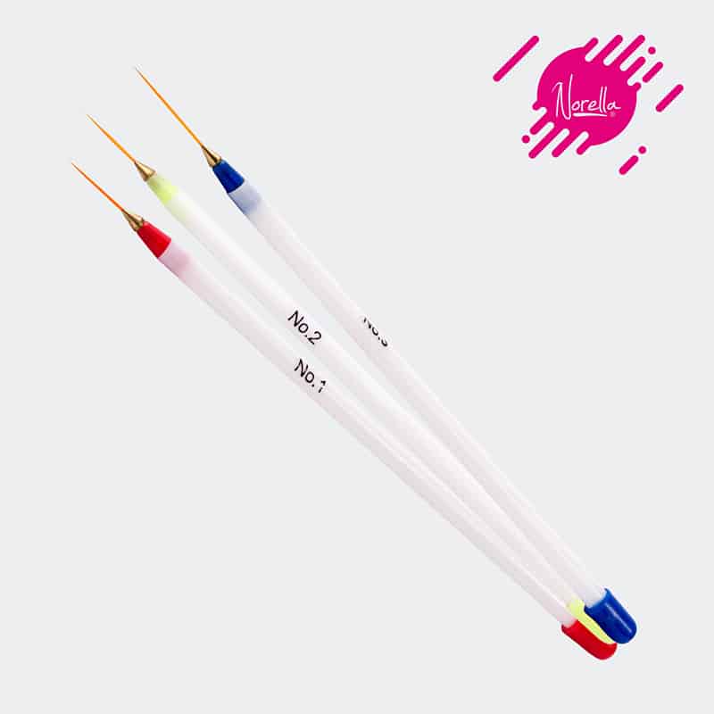 Pincel Decorativo x3 Tradicional