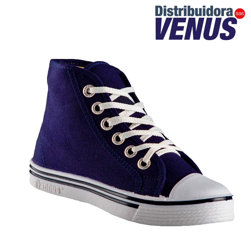 Zeus Alto Azul-Blanco