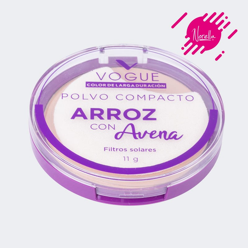 V Pol Compacto De Arroz Vainilla - Imagen 3