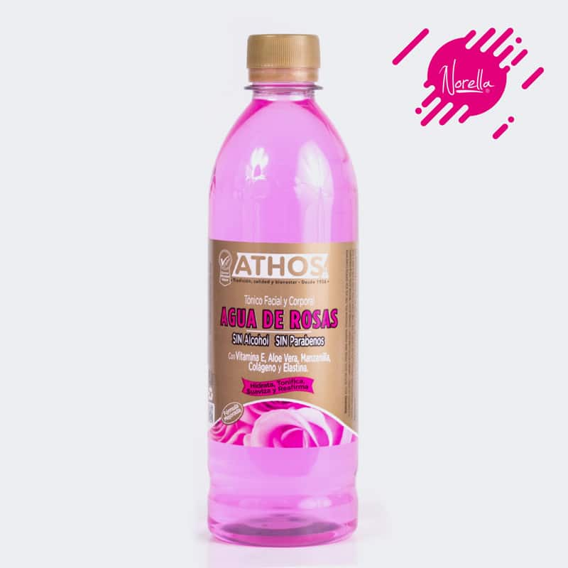 AGUA DE ROSAS ATHOS 500 ML