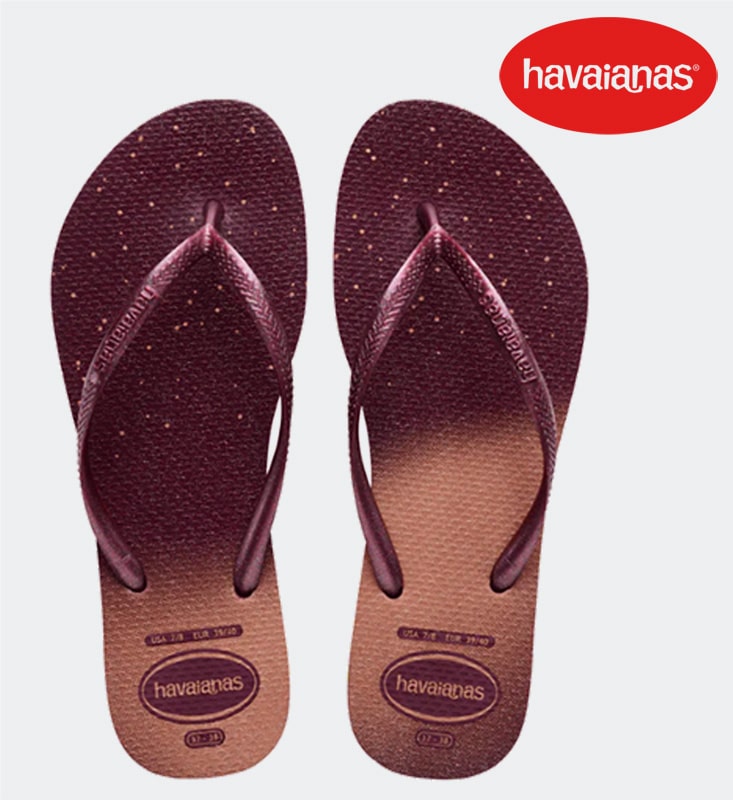 SANDALIAS HAVAIANAS SLIM GLOSS PURPURA