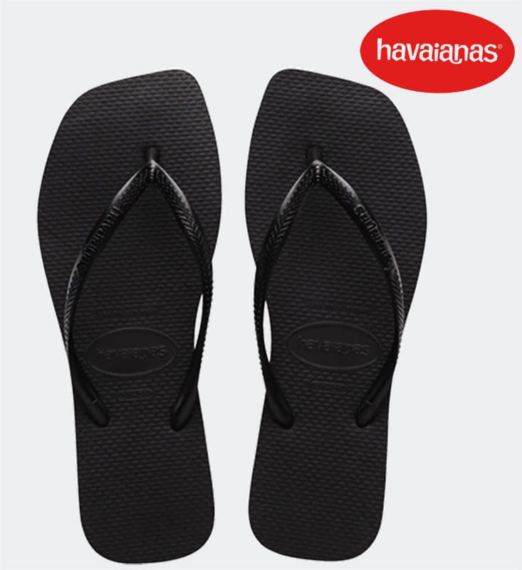 SANDALIAS HAVAIANAS SLIM SQUARE BLACK