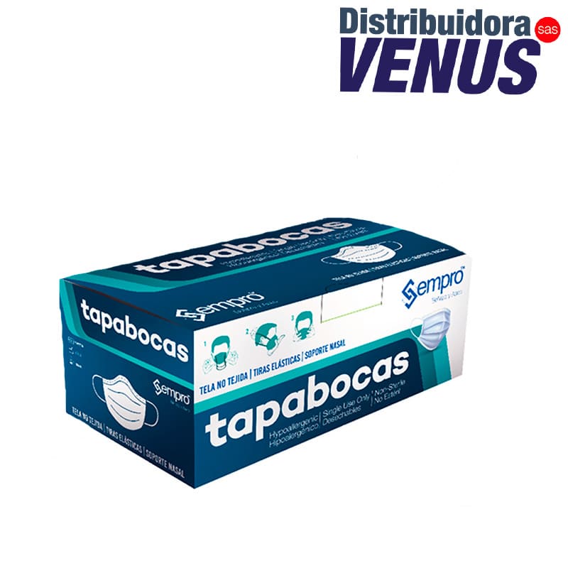 TAPABOCAS BLANCO SEMPRO