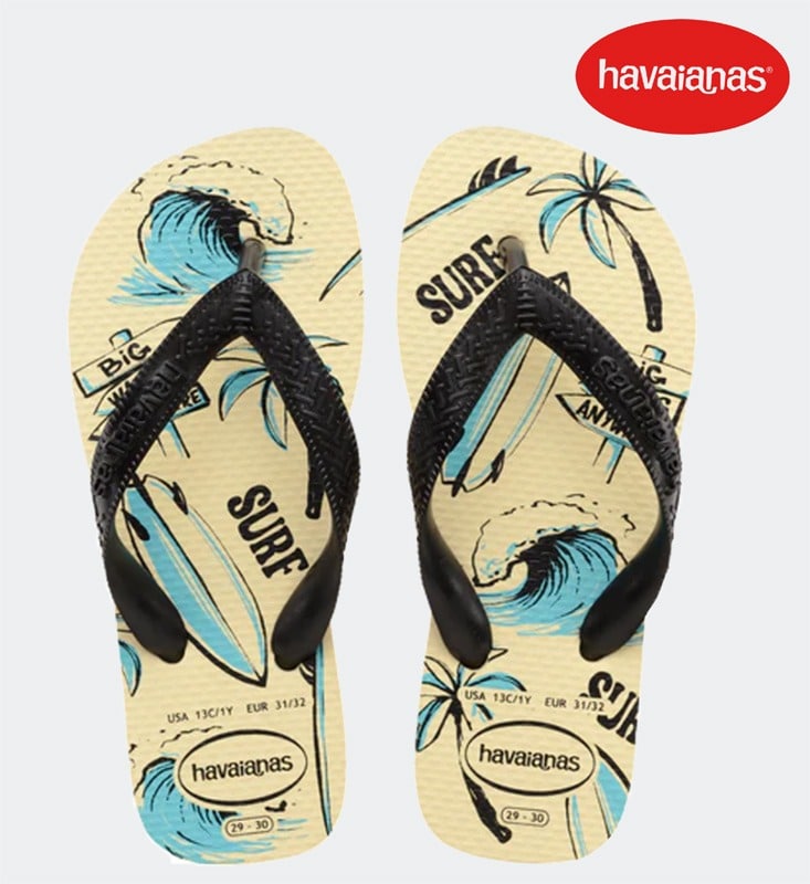 SANDALIAS HAVAIANAS KIDS ATHLETIC BUTTER CREAM