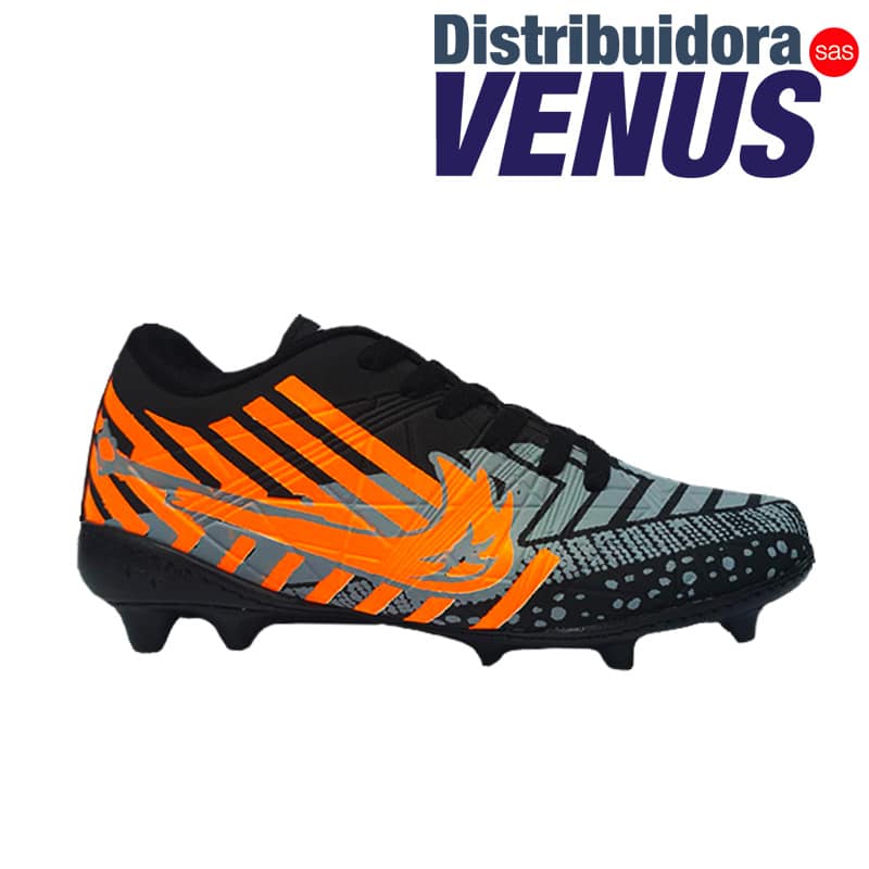 GUAYO 732-7V NEGRO X NARANJA X GRIS