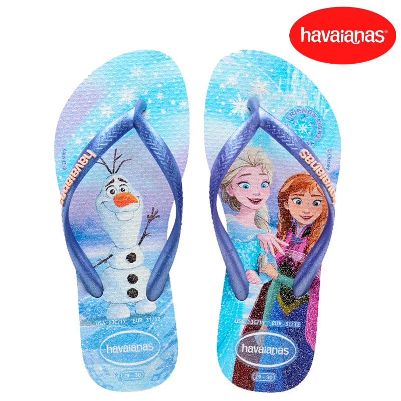 SANDALIAS HAVAIANAS KIDS PRINCESAS FANTASIA MORADA