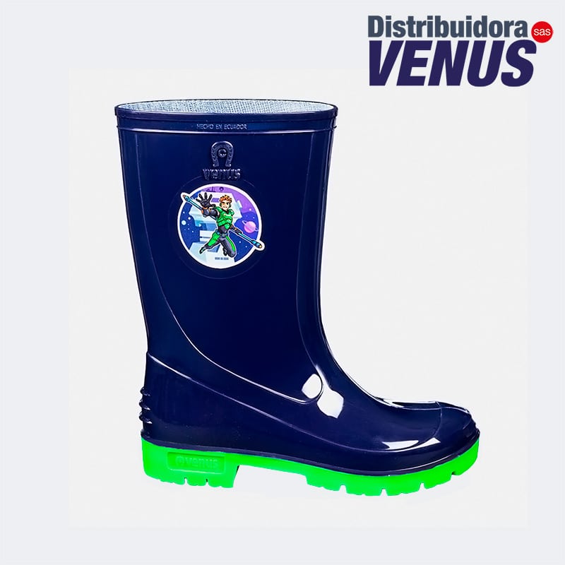 BOTA STICKER NIÑO COSMO AZ VR