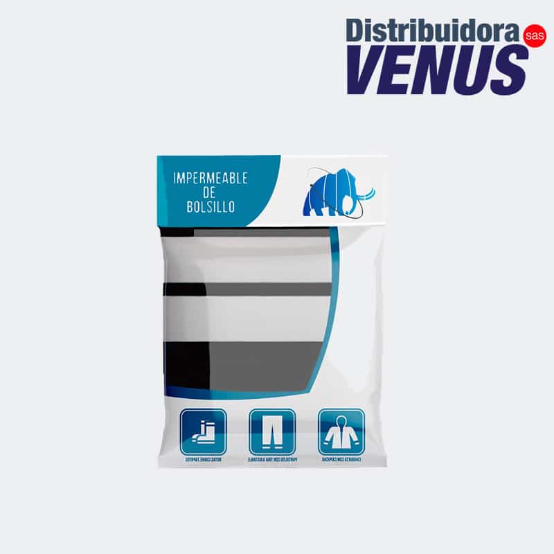 IMPERMEABLE REFLECTIVO COLORES SURTIDOS