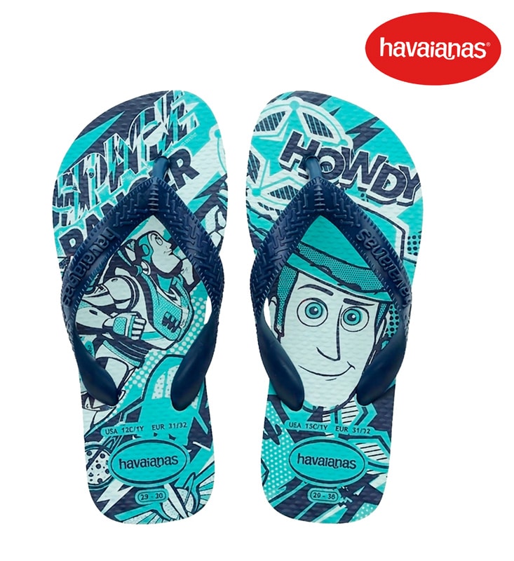 SANDALIAS HAVAIANAS KIDS NIÑO DISNEY BLUE