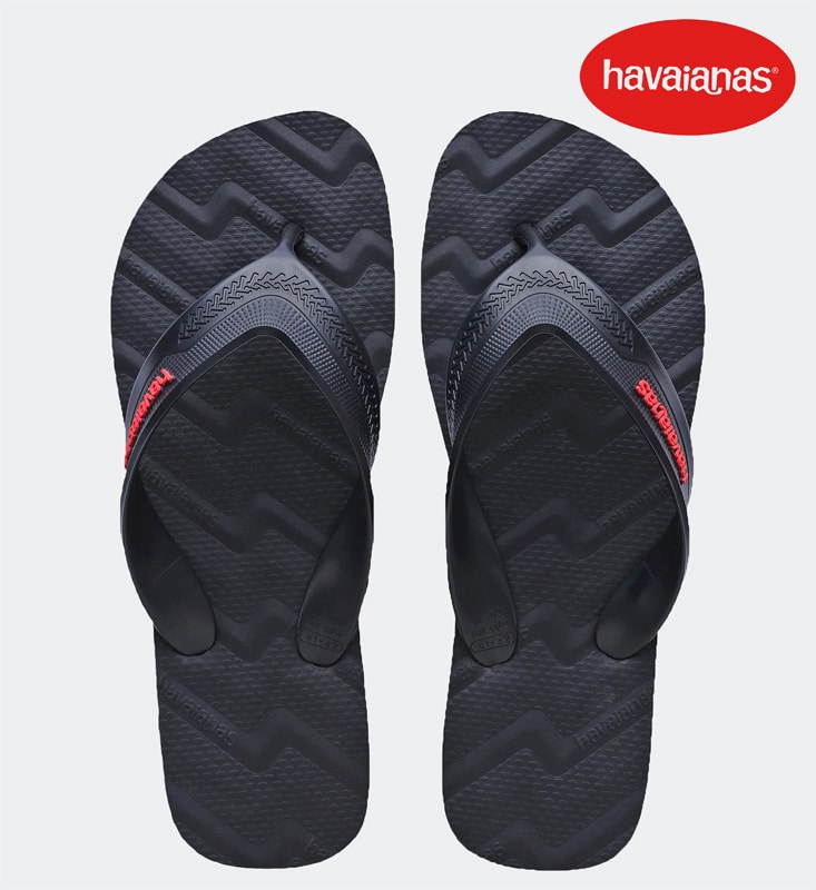 SANDALIAS HAVAIANAS M. TRACK WAVES NEGRO