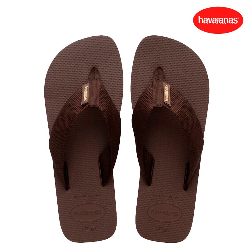 SANDALIAS HAVAIANAS M. URBAN BASIC MATERIAL DARK BROWN