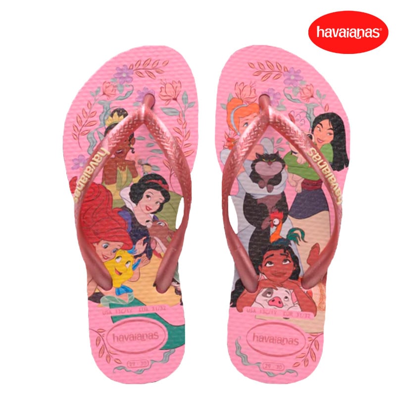 SANDALIAS HAVAIANAS KIDS NIÑA SLIM PRINCESS PINK